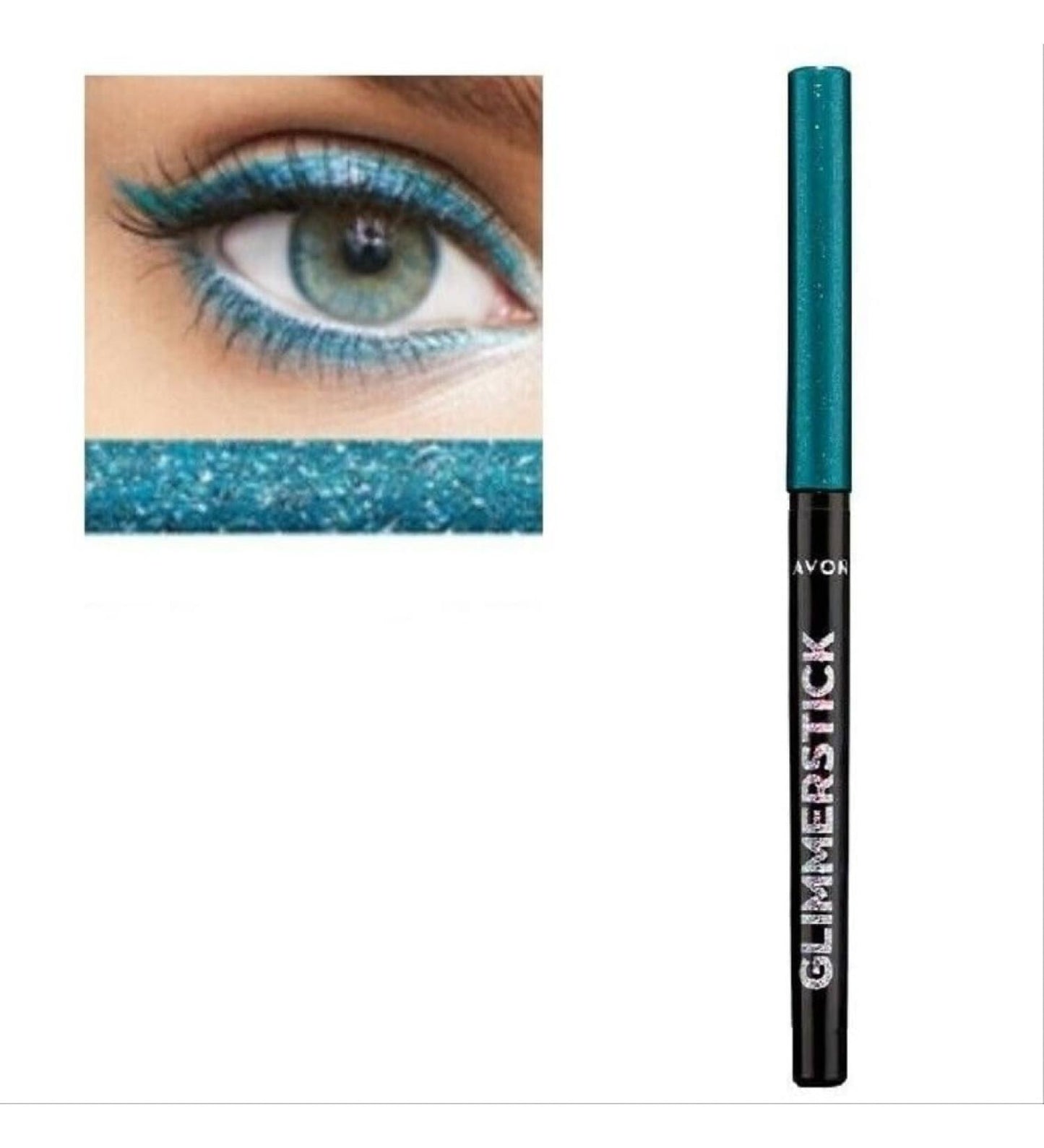 Avon True Colour Glimmerstick Eyeliner Aqua Sparkle
