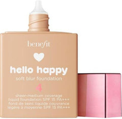 Benefit Hello Happy SPF15 Soft Blur Liquid Foundation 30ml Shade 4