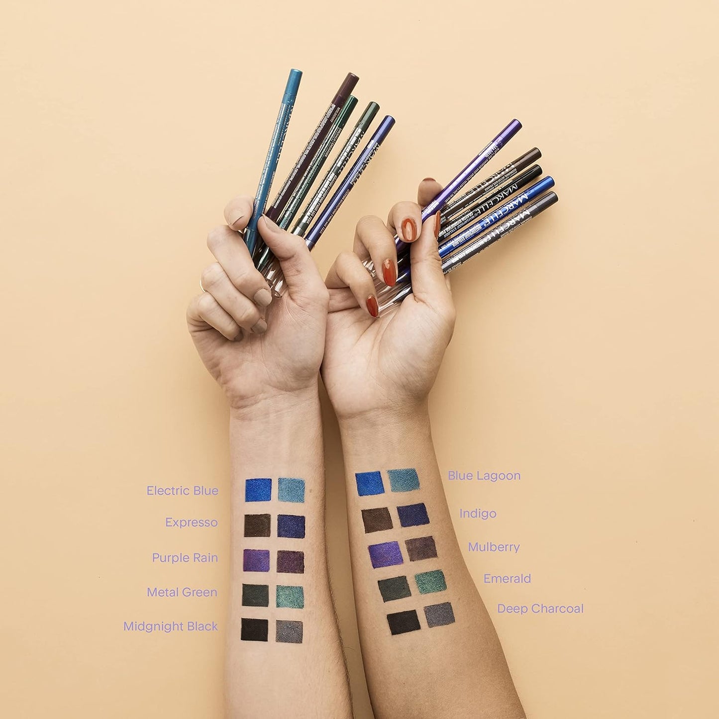 Marcelle Waterproof Eyeliner Deep Charcoal 0.8g