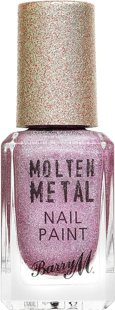 Barry M Molten Metal Nail Paint Holographic Rocket
