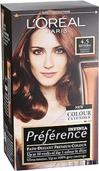 Loreal Preference Permanent Hair Colour 4.5 Riviera