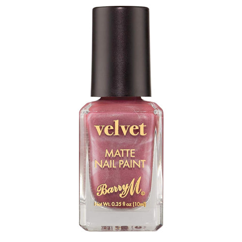 Barry M Matte Velvet Nail Paint Modern Mauve