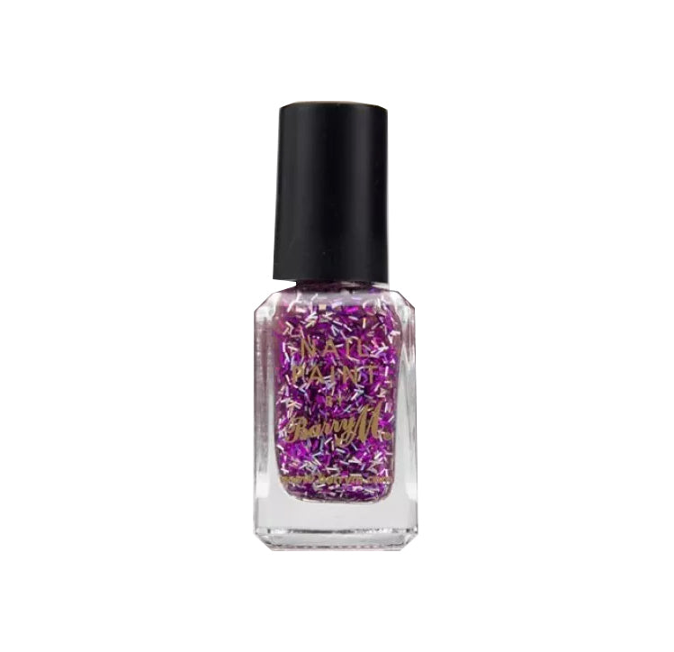 Barry M Nail Paint Pink Sapphire Glitter