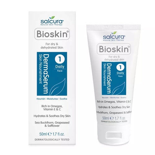 Salcura Bioskin DermaSerum Vitamin C&E Skin Moisturiser DRY SKIN 50ml