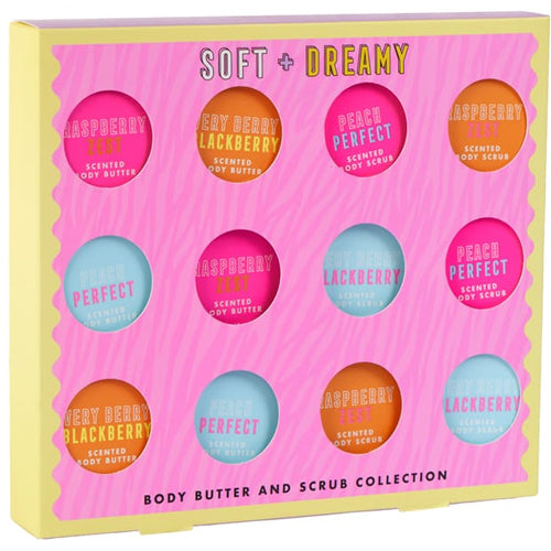 Brights Body Butter & Scrub 12 Piece Collection Box Set