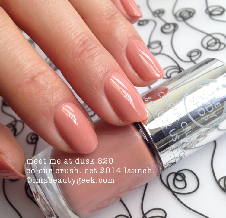 The Body Shop Colour Crush Nail Polish Meet Me At Dusk by Bodyshop