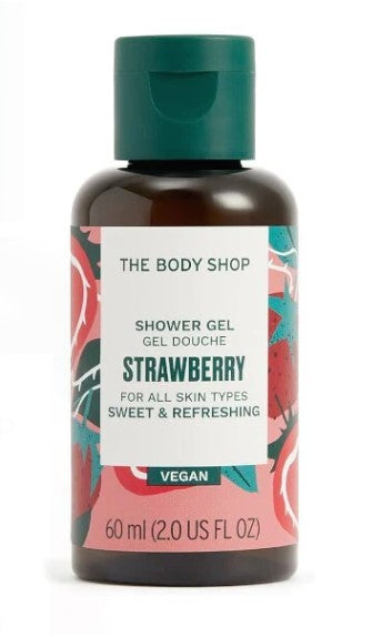 The Body Shop Shower Gel Strawberry 60ml by Bodyshop