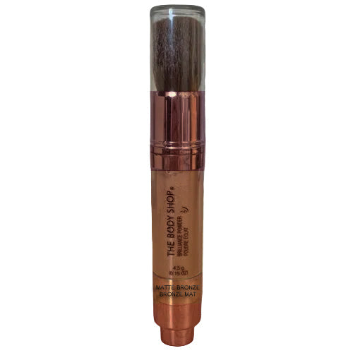 The Body Shop Brilliance Powder Matte Bronzer with Built in Brush by Bodyshop