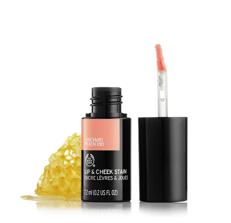 The Body Shop Lip Cheek Stain Vineyard Peach 7.2ml by Bodyshop