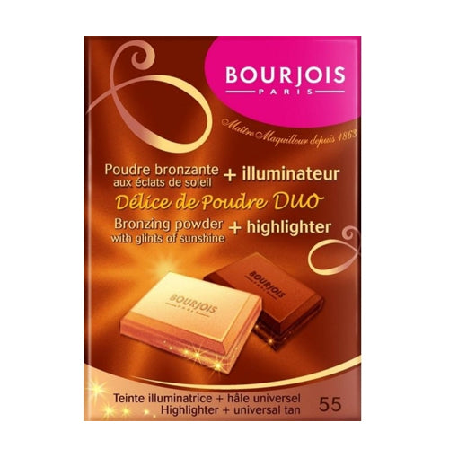 Bourjois Delice De Poudre Duo Bronzing Powder and Highlighter 55