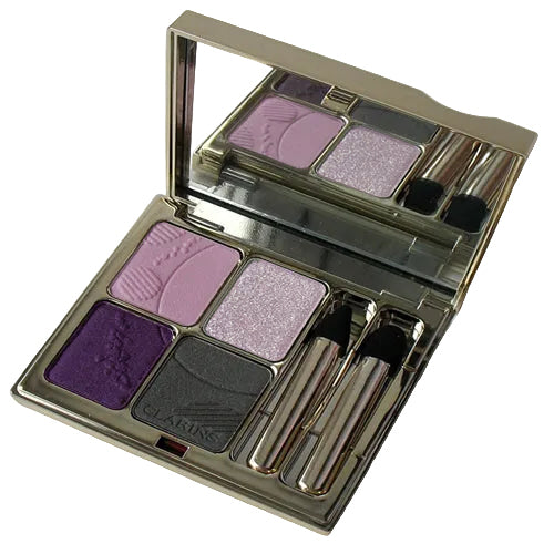 Clarins Eye Shadow Mineral Palette 4 Colour Vibrant Light 12