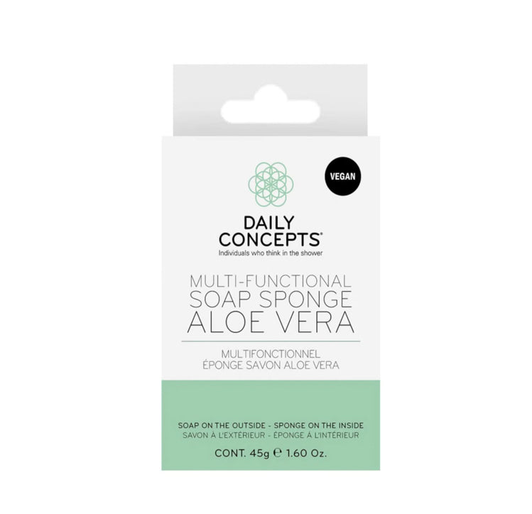 Daily Concepts Multi-Functional Soap Sponge Aloe Vera
