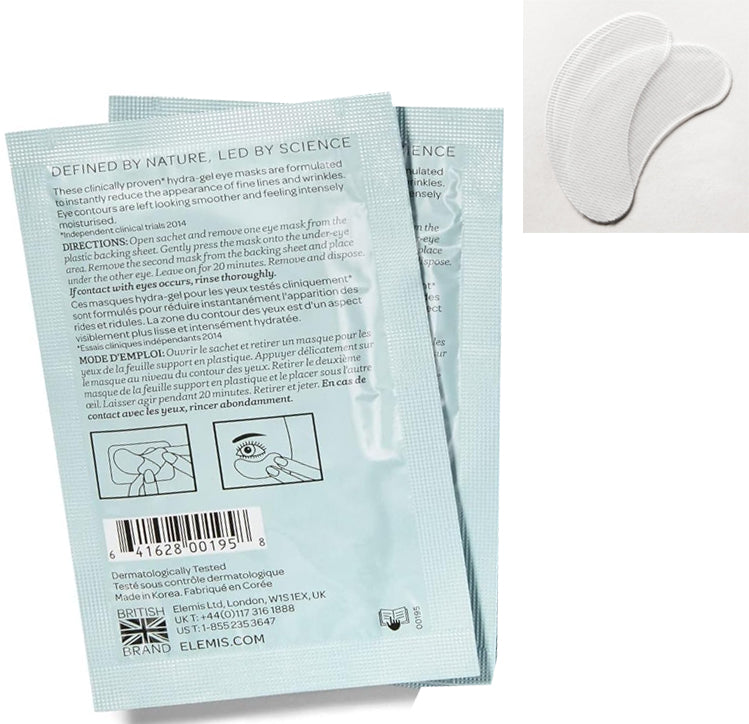 Elemis Pro-Collagen Hydragel Eye Masks, Eye Mask for Fine Lines