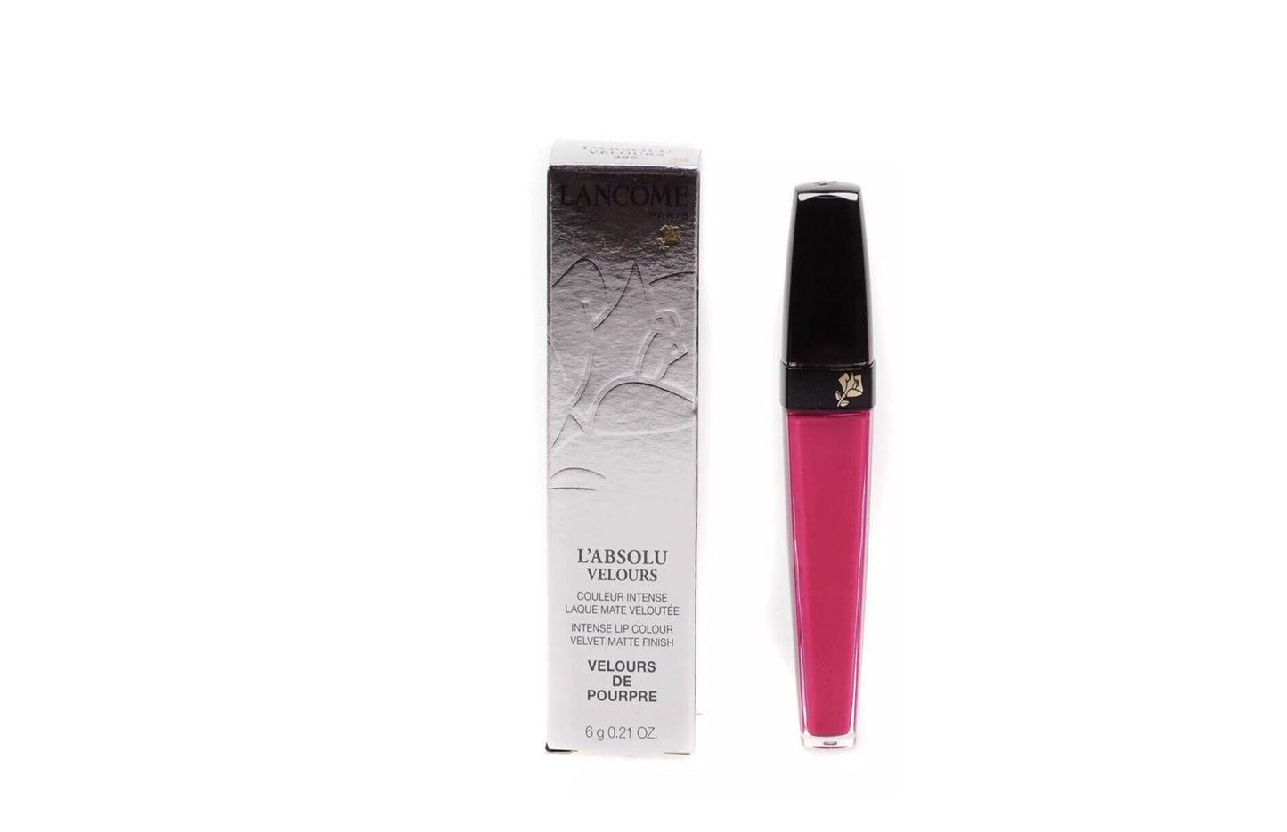 Lancome L'absolu Velours Matte Lip Colour Velours De Pourpre 385