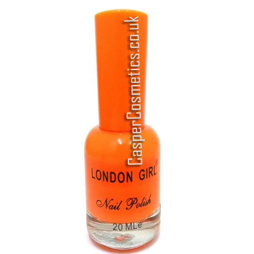 London Girl Nail Varnish in Ultra Neon Orange