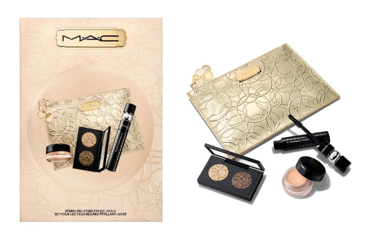 MAC Sparkling Stare Eye Kit Limited Edition Makeup Gift Set & Bag