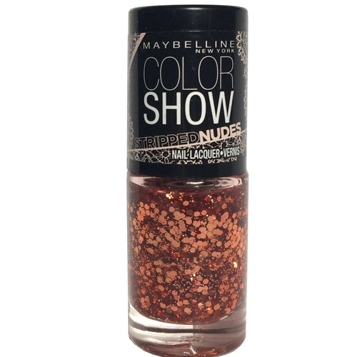Maybelline Colour Show Glitter Nail Varnish Bronze Me Up 229