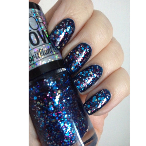 Maybelline Colour Show Glitter Nail Varnish Purple Dazzle 421