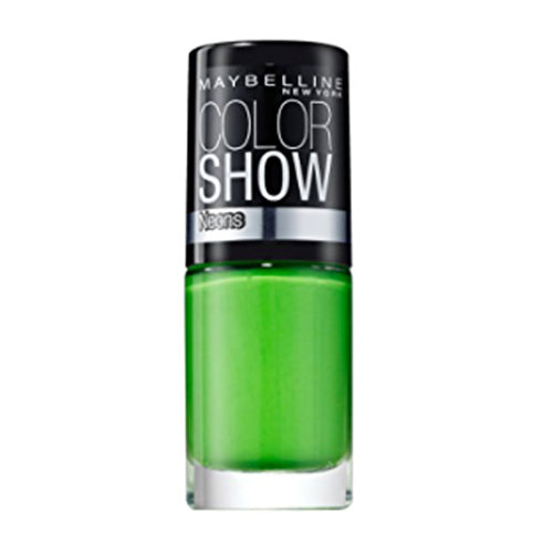 Maybelline Color Show Neons Nail Varnish Green Zing