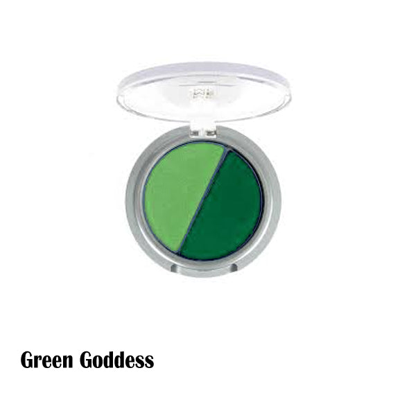 MeMeMe Beautifully You Duo 6hr Eyeshadow Green Goddess