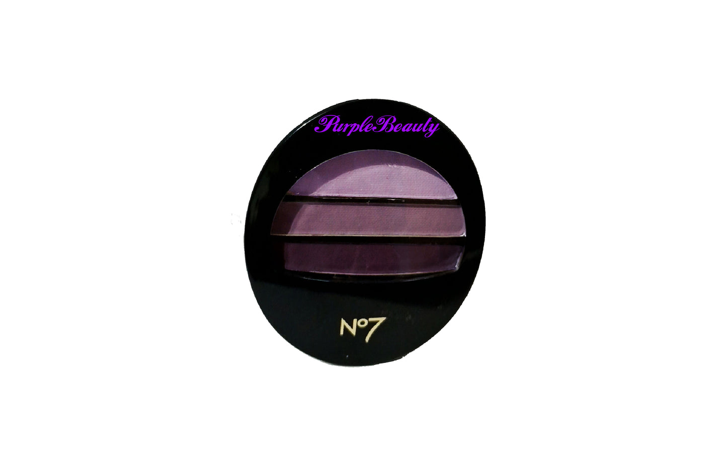 No7 Stay Perfect EyeShadow Trio Palette in Shades of Purple/Plum