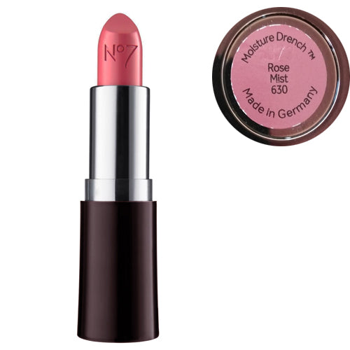 No7 Moisture Drench Lipstick Rose Mist – Casper Cosmetics