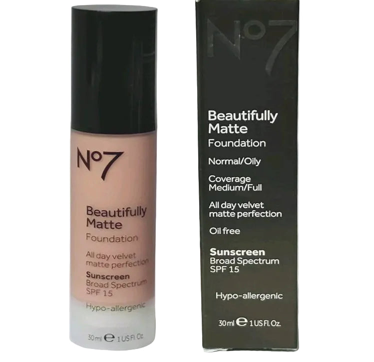 No7 Beautifully Matte Foundation Soft Rose