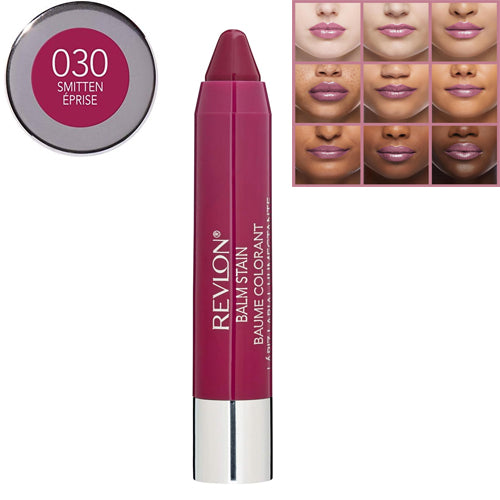 Revlon Lip Balm Stain Lipstick Smitten 030