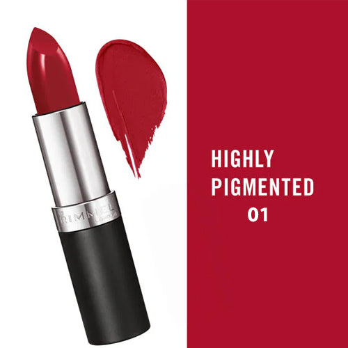Rimmel Lasting Finish Lipstick Deep Red 01