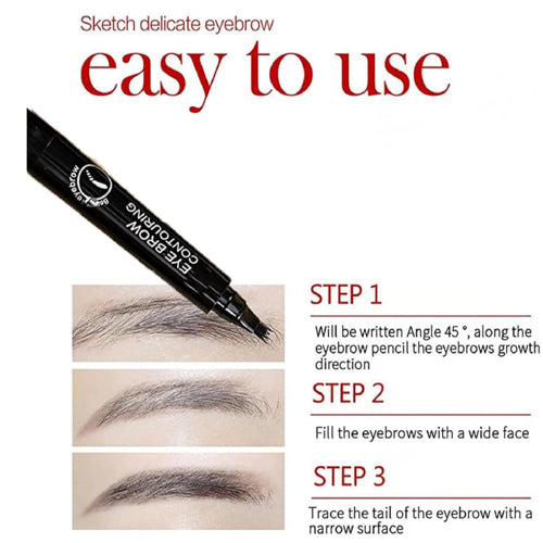 Suake Tint My 4 Tip Brow Eyebrow Contouring Pen, 4