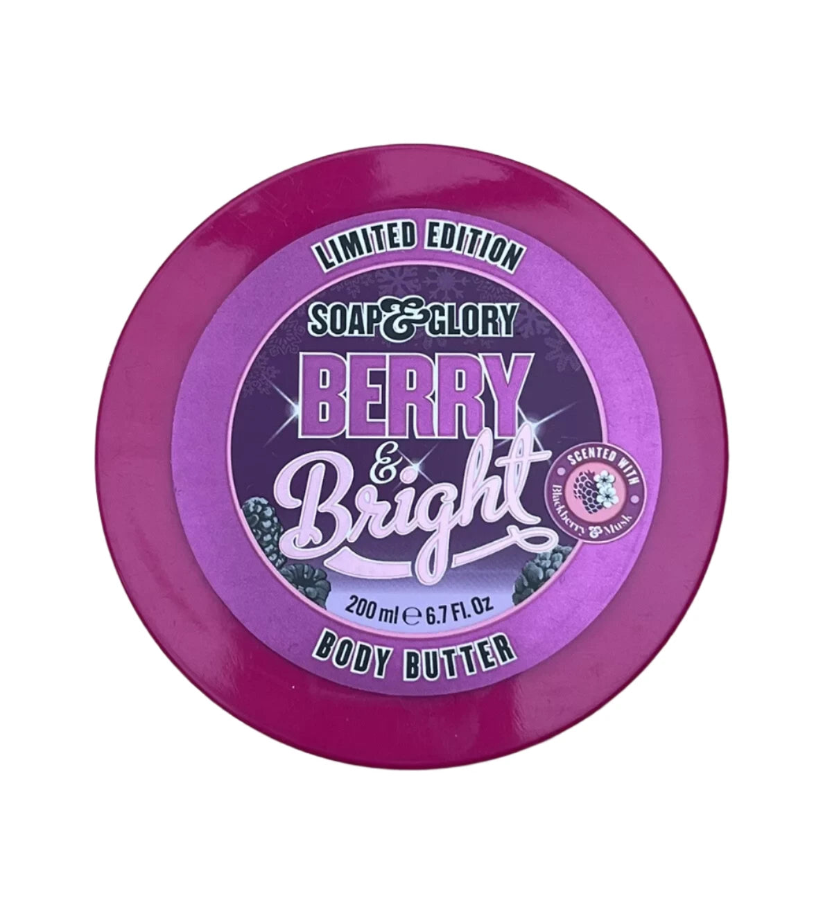 Soap & Glory Berry & Bright Body Butter 50ml Limited Edition