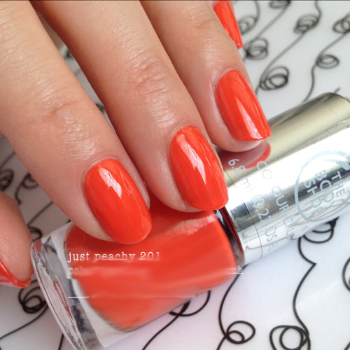 The Body Shop Colour Crush Nail Polish Just Peachy by Bodyshop