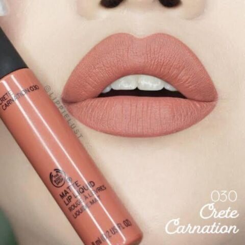 The Body Shop Matte Lipgloss Crete Carnation by Bodyshop