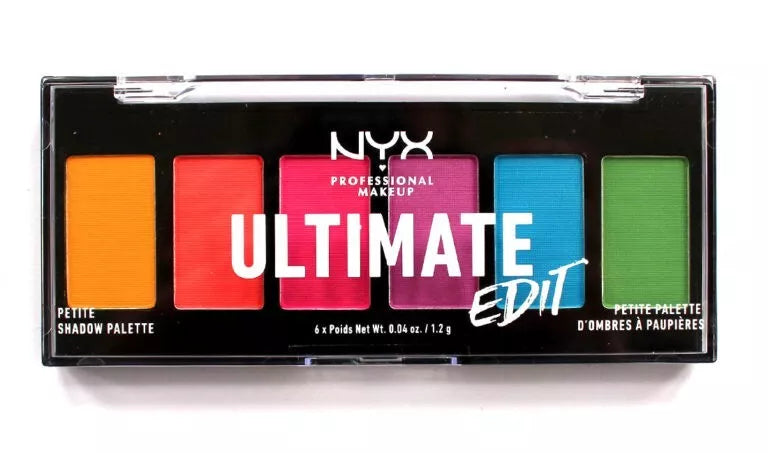 NYX Professional Ultimate Edit Petite Shadow Palette Brights