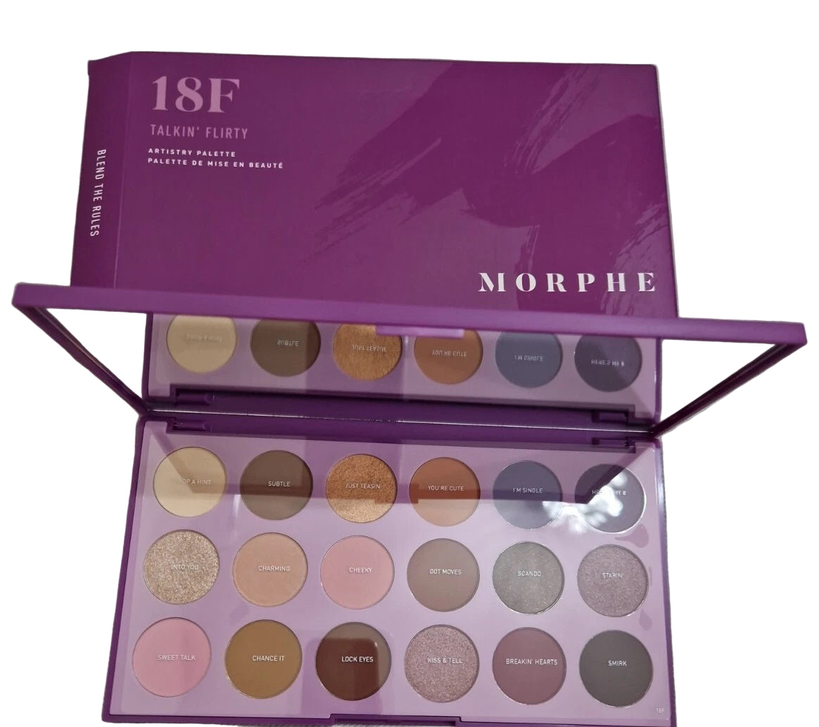 Morphe 18F Talkin' Flirty Eye Shadow Palette