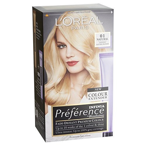 Loreal Preference Permanent Hair Colour 01 Ultra Light Blonde