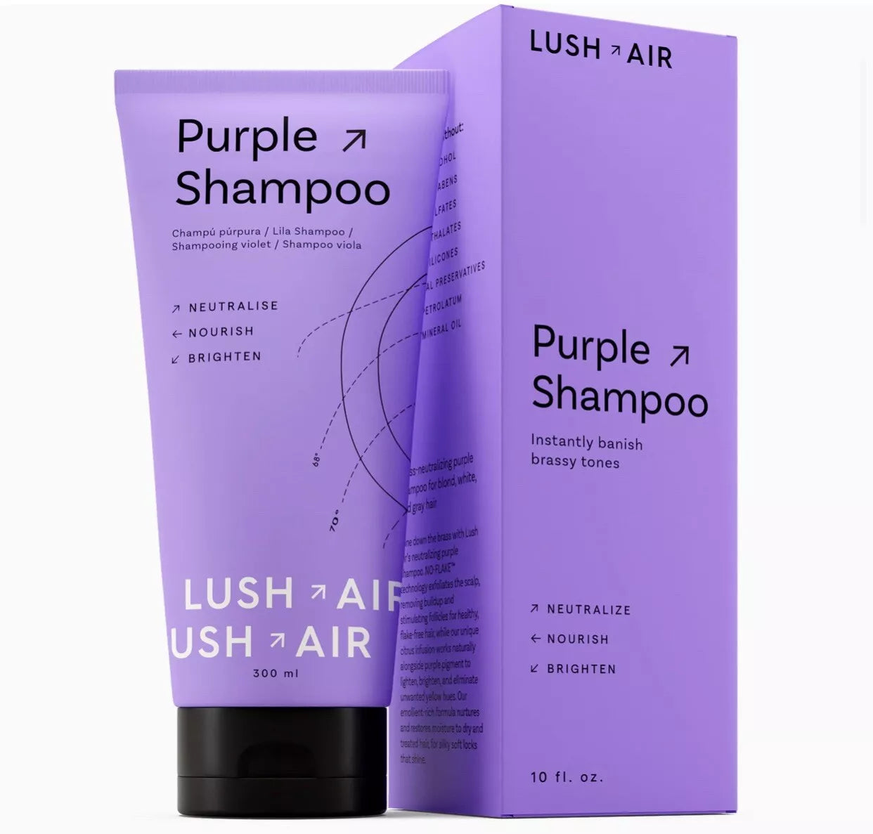 Lush Air Purple Shampoo 300ml