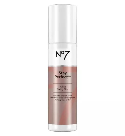 No7 Stay Perfect Matte Fixing Mist Makeup Setting Spray 100ml