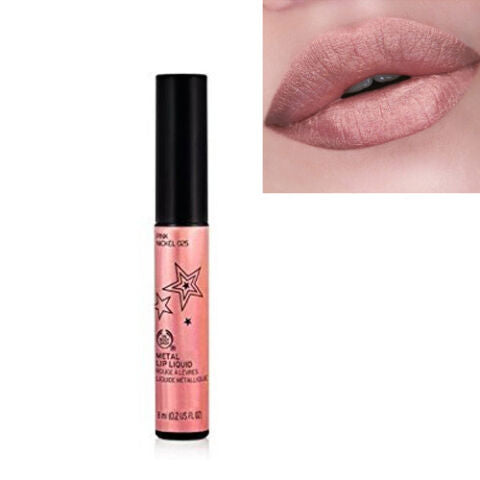 The Body Shop Metal Lipgloss Pink Nickel 025 by Bodyshop
