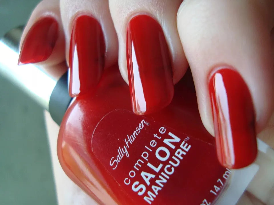 Sally Hansen Complete Salon Manicure Nail Polish Perfectly Poppy 815