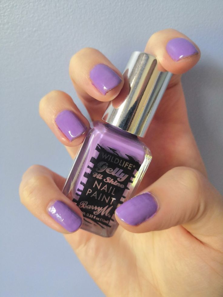 Barry M Wildlife Gelly Hi Shine Nail Paint Native Purple
