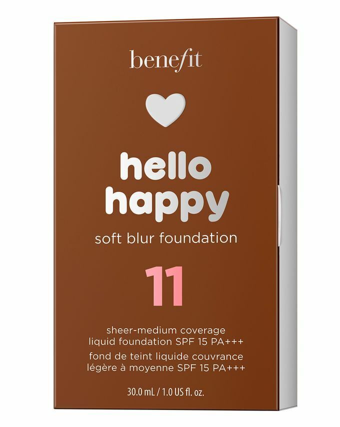 Benefit Hello Happy SPF15 Soft Blur Liquid Foundation 30ml Shade 11