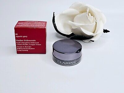 Clarins Cream to Powder Eye Shadow Ombre Iridescent Aquatic Grey