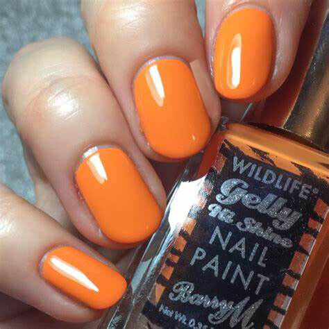 Barry M Wildlife Gelly Hi Shine Nail Paint Desert Orange