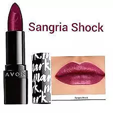 Avon Mark Epic Lipstick Sangria Shock