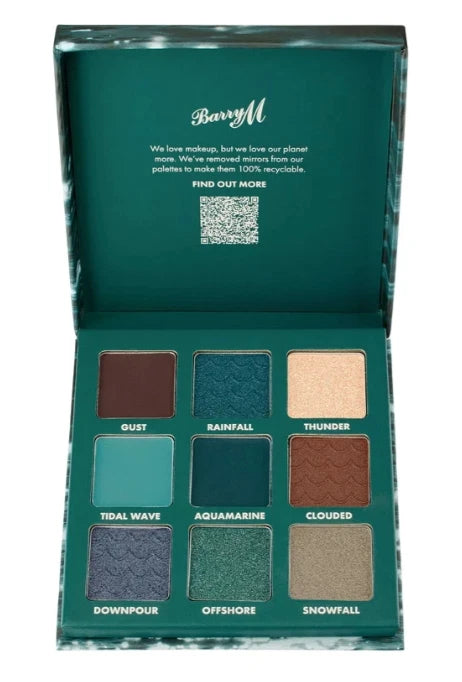 Barry M Sea Storm Eyeshadow Palette