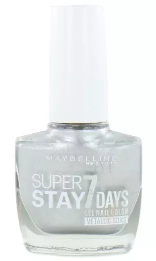 Maybelline Super Stay Nail Varnish Silver Satin 881