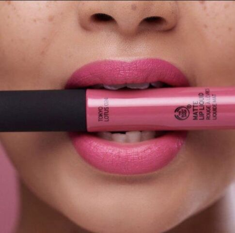 The Body Shop Matte Lipgloss Tokyo Lotus by Bodyshop