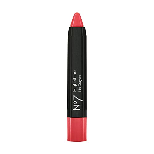 N7 High Shine Lip Crayon Blazing Coral