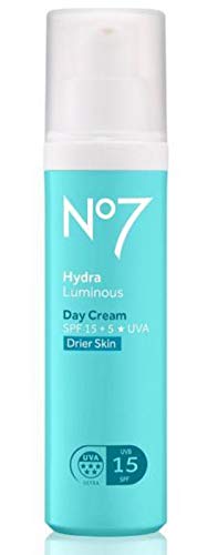 No7 Hydra Luminous Day Cream for Drier Skin SPF15 50ml